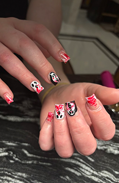 Professional pedicure results - healthy and beautiful feet
