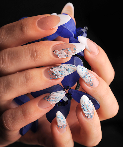 Acrylic nail extensions - long lasting nail enhancements
